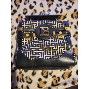 Balmain BBuzz cloth handbag With Strap